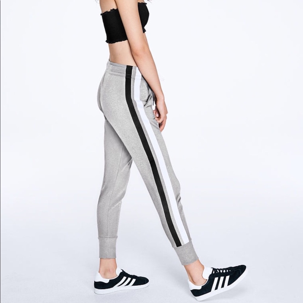 VS PINK Side Stripe Skinny Jogger